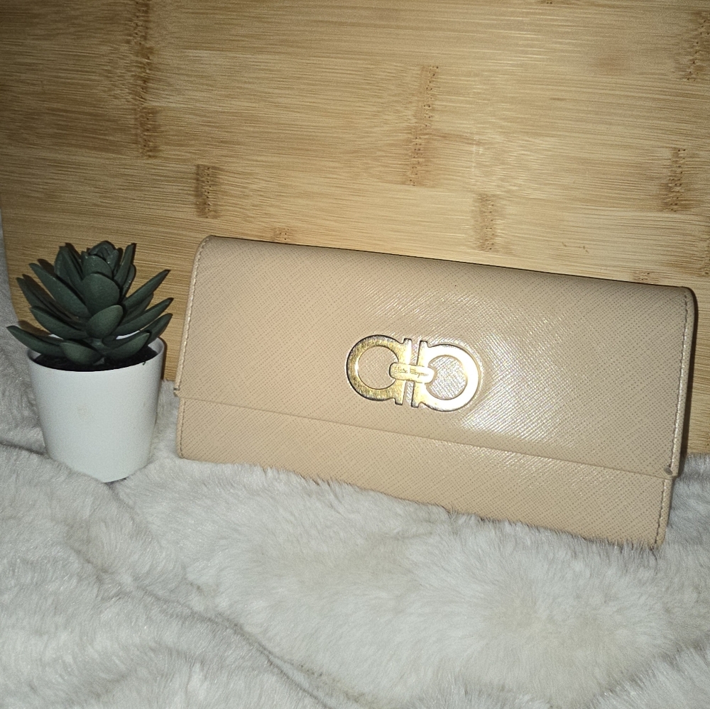 Salvatore Ferragamo Saffiano Leather Wallet